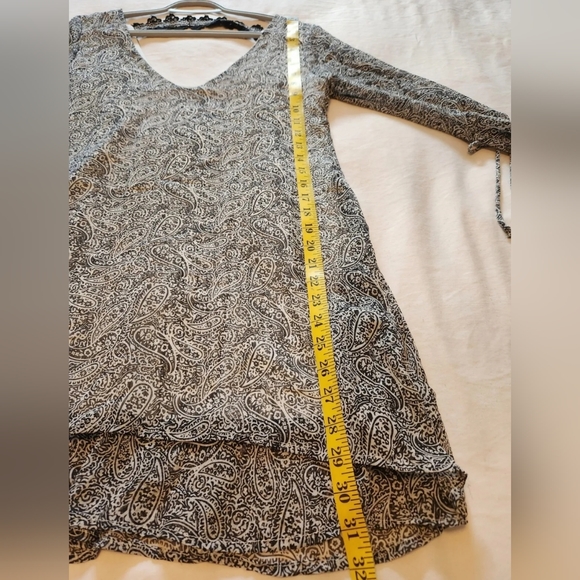 Lucy Love Women's Felicity Printed‎ Bell Sleeve Dress Size XS - Picture 8 of 11